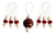 Zooni Stitch Markers in Coloured Beads