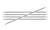 Nova Platina 8" (20) Double Pointed Needles